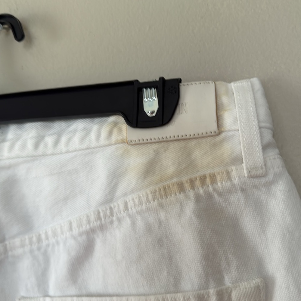 Edwin Women's White Jean Cai 4” Shorts 31 - Picture 5 of 10